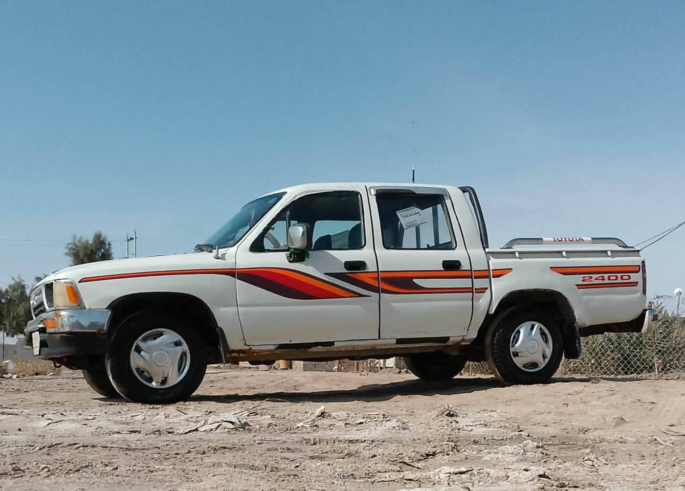 سلام عليكم بيكم تيوتا موديل 89
محرك كير اكسن شاصي كله شرط 
رقم ألماني مثنى تحويل مباشر 
كهربائيات كلها شقاله 
تخم تاير سياره فول جاهزة مجهزه 
مال جناي هاذا رقم هاتف وشراي يدلل.
مكان سياره ناصريه ***********
