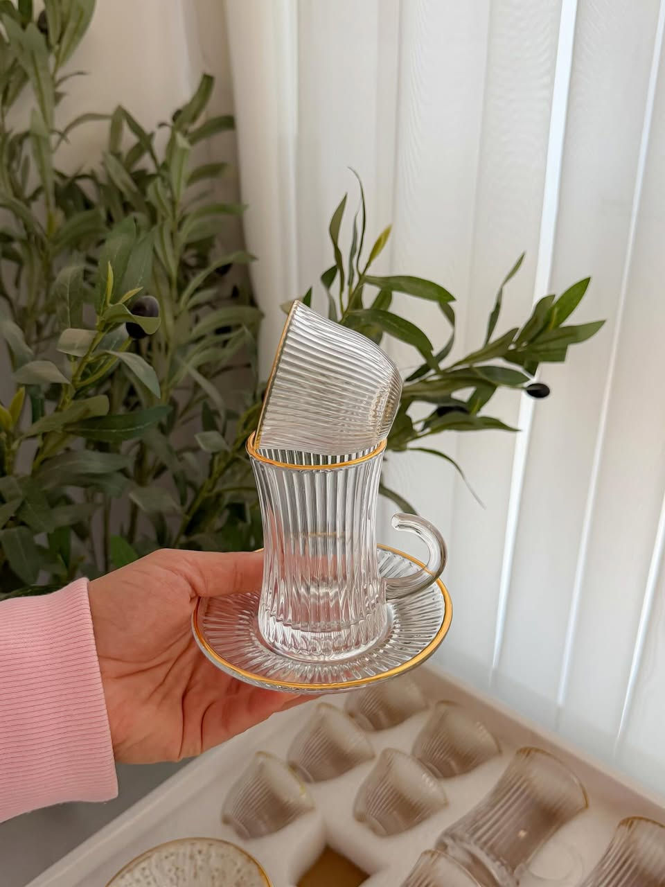 سيت 18 قطعة 
6 استكان + 6 صحن + 6 فنجان
اطار ذهبي 
كوالتي عالي 
اسعارنا الافضل في السوق ولكم حق المقارنة
توصيل كل العراق 5 الاف⁩⁩


**إذا كنت صاحب هذا الإعلان وتريد حذفه لأي سبب، رجاءا أرسل رسالة إلى الدعم الفني**