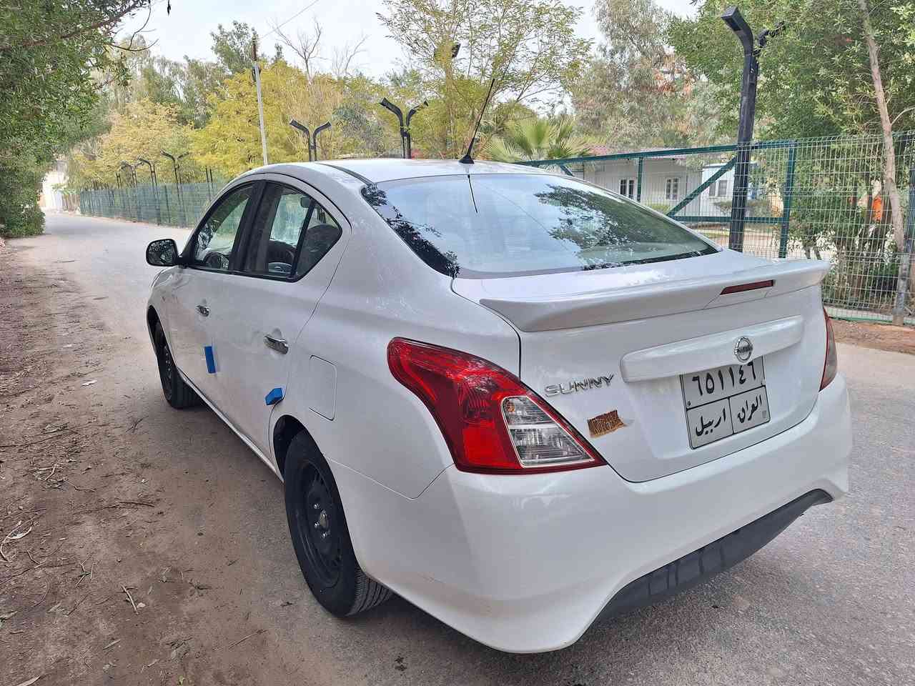 نيسان صني هندي 2021 بليتة زركة
رقم أربيل بأسم شركة وكالة تحويل موجود 
حساسات تحكم ستيرن 
يدات نيكل سبايدر بلادي 
تاير 16 مانع انزلاق
محرك كير كفالة 
تدفئة & تبريد ثلج 
ادامة منظومة بانزين جديدة 
حدادية كلها جديدة
السيارة نظيفة جداً جداً وجاهزة 
سونارها موجود كل تفاصيلها مذكورة 
السعر 102
مكانها النجف للإستفسار الإتصال على الرقم 
***********
بي واتساب موجود
