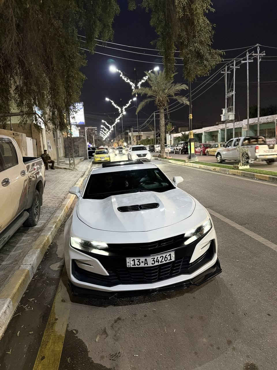 #كمارو
 (2023) للبيع او مراوس 8v
✅ فـــول فـــول مـــواصفـــات 1/1
✅ ضرر بسيط بدون أيرباگ دشبول ودرگة
✅ ماشية (14ميل)
✅ مرقمة وبأسمي ..
✅فتحة سقف
✅تشغيل عن بعد
✅ لحية امامية 
✅ سبويلر خالفي
✅ دوجسات جانبية
✅ لايتات ليد زينون بيلادي
✅ حجم المحرك : V4 تيربو اقتصادي وطيارة 
✅ اللون ابيض 
✅ كاميرا دوارة
✅ نظام سپورت
✅ كار بلاي
✅ تحكمات ستيرن
✅ حساسات مانع أنزلاق
✅ دفع خلفي
✅ شاشة بأحدث نظام (بلادية)
✅ كشنات اسود البلادي
✅ كرسي كهربائي
✅ تبريد ثلج
✅ السيارة لا موشمة ولا مزروقة بعدها على البلاد
✅ أي سستم إِكزوزات ما مشدودلها ولا ملعوب بالصالنصات (حجر البيئة بلادي)
✅ دبلات بلادية (لا منصاية ولا معلاية).
✅ ما عليها أي برمجة أو تغيير بالنظام (بلادية)
✅ أديرلها دهن موبار أصلي + بانزين محسن.

[الضرر]
✳️جاملغ الايمن والايسر
 ما مفتوح بدواخل البنيد .. وبدون أيرباگ دشبول ودرگة.

ملاحظة: السيارة گعدتها كُلش مرتبة وجَديدة جداً.
من انظف الكمارو بالعراق

‭+964 776 672 3187‬


**إذا كنت صاحب هذا الإعلان وتريد حذفه لأي سبب، رجاءا أرسل رسالة إلى الدعم الفني**