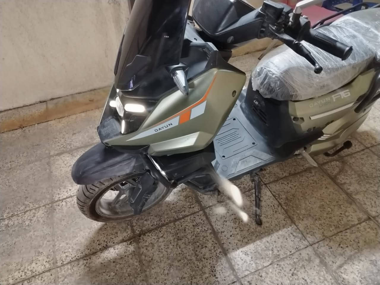 دراجه_DAYUN_دايوان
.بطاريه _ليثيوم _32_ امبير .الملف 2000 السرعة 90 تقطع مسافة 70 كيلو تشغيل مفتاح كارت بصمة جهاز مانع سرقة  السعر 1400000 مكاني بغداد  الكريعات اتصال ***********
