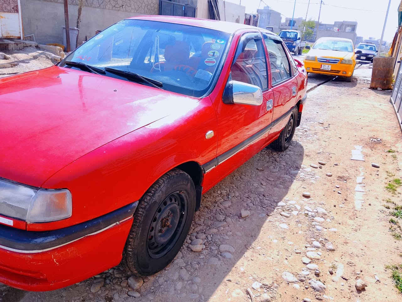 السلام عليكم 
للبيع
فكترا موديل 1994 حجم 18 
مشروع وطني سنوية 2027
كير عادي 
محرك بداية صرف
خياس ماكو هلالات بلادي
كهربائيات شغاله
بيها كابون بانزين
سيارة حلوه 
السعر 47 بيها مجال قليل
رقم الهاتف ***********
