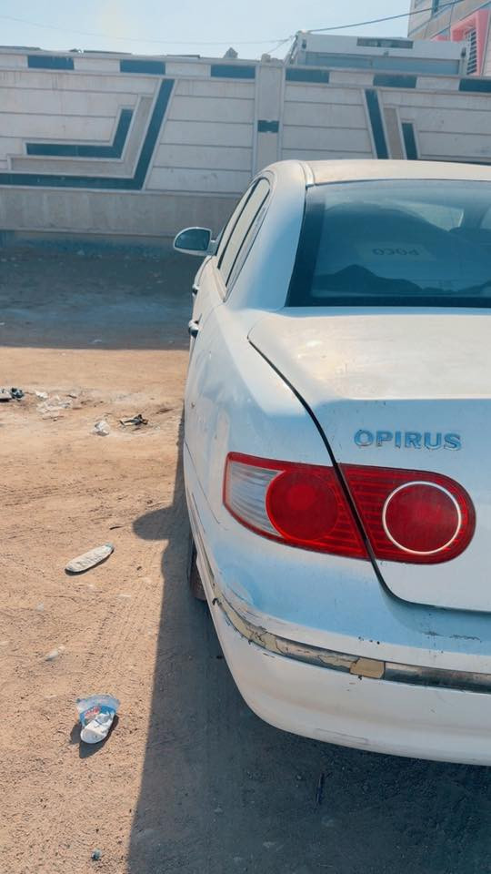 السلام عليكم
سيارة كيا اوبرس موديل 2006
السياره جاهزه وحلوه ونظيفه تبريد  شغال شاشة  
مكينه كير 6 سلندر لاتنقيص ولا تبخير  
حدادية تخم تاير السياره . رقم انكليزي سنوية لل30 هزة جديدة 
تحويل ثاني يوم 
عنواني بصرة كرمة علي 
رقمي ***********
