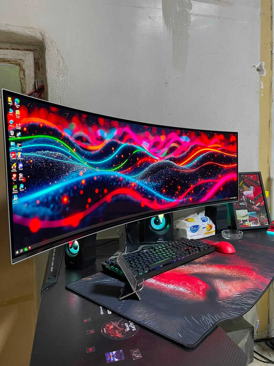 شاشة عملاقة للبيع
Samsung Odyssey OLED G9 G93SC
49”
Oled
240hz
5k
ضمان فحص فقط
خالية من العيوب 
استخدام شخصي
مكاني بغداد شارع الصناعة 
***********
السعر 1،300،000
سعر الجديد 1،650،000
توصيل ماعندي وما ابيع توصيل 
تجي للمكتب تفحص وتستلم
