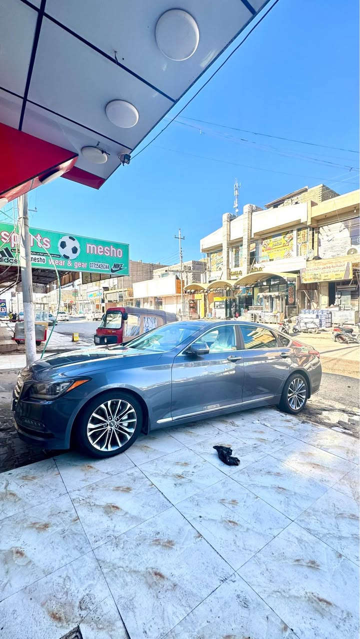 جينيسيس g80 2015 
السيارة جاهزة ما بيها نقص 
وارد امريكي خمس قطع صبغ 
محرك : 6 سلندر 
رقم بغداد مشروع وطني ب اسمي 
للاستفسار الاتصال :  . *********** عمارة, ميسان
