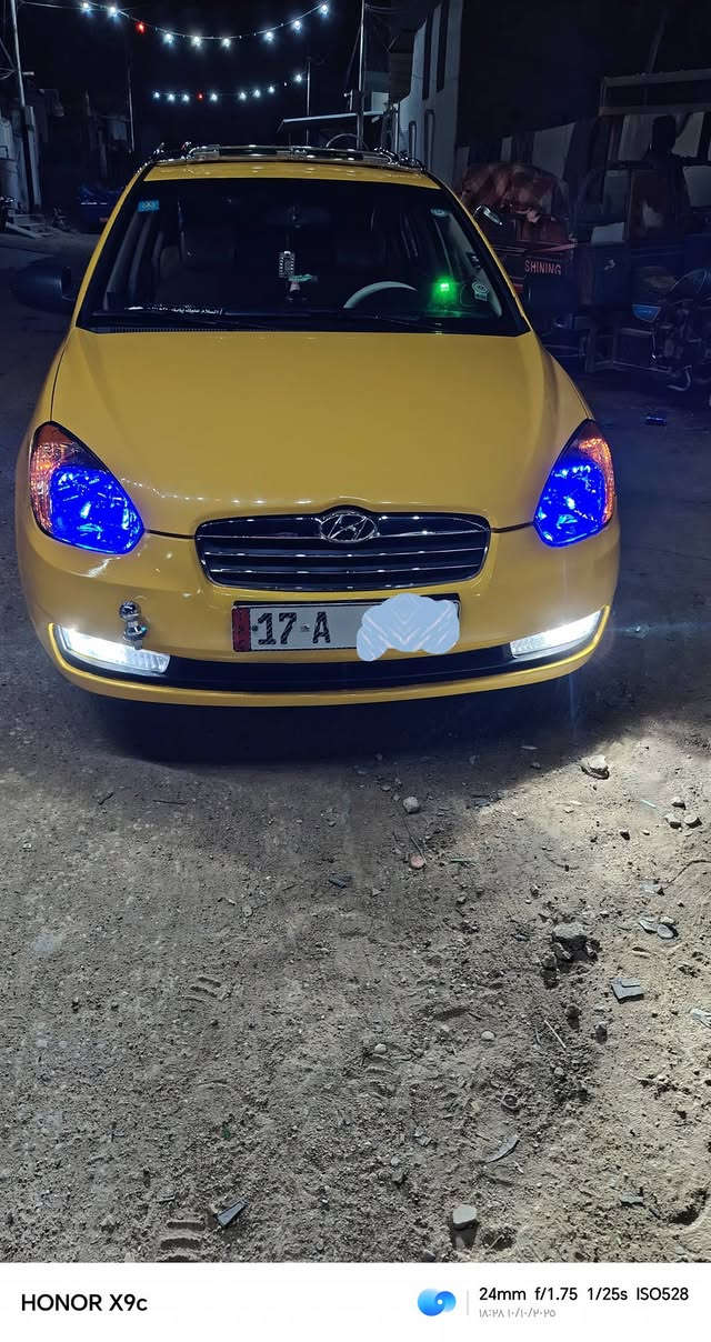 السلام عليكم
اكسنت موديل 7خليجي

سياره حلوه ونظيفه
الاستفسار ***********
