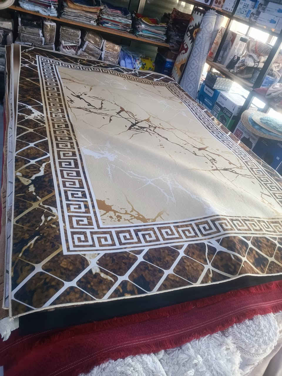 توفرت موكيت صيفي 3D بالوان مميزة 
قياس / ٣ * ٢ متر
السعر / ١٤،٠٠٠  الف دينار 
للاستفسار مراسلة الصفحة أو الاتصال على الرقم الموضح 
توصيل داخل خانقين  ٢،٠٠٠  الف دينار 
توصيل داخل ديالى ٣،٠٠٠  الف دينار 
توصيل محافظات  ٥،٠٠٠ الف دينار 
للاستفسار مراسلة الصفحة أو الاتصال على الرقم   / ***********
العنوان / خانقين - دارة كونارة
