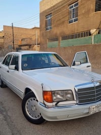 @بيع سريع مارسدس رئاسي موديل90  رقم بغداد بسمي تحويل مباشر  داخل مخمل ...