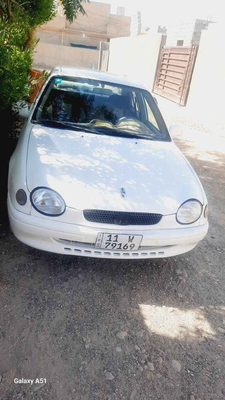 للبيع سيارة Toyota Corolla موديل ٩٩ خليجي
السيارة جاهزة بالكامل

تبريد ممتاز ❄️

تدفئة 🔥

كير ومحرك بحالة جيدة محرك كير حاويه

كهربائيات كاملة

السيارة باسمي تحويل مباشر رقم بغداد

بيها صبغ احزام 

السعر: ٦٥ وبيها مجال بسيط
مكاني صلاح الدين قضاء العلم 

رجاءا الي مايعجبه السعر يصلي على النبي محمد


**إذا كنت صاحب هذا الإعلان وتريد حذفه لأي سبب، رجاءا أرسل رسالة إلى الدعم الفني**