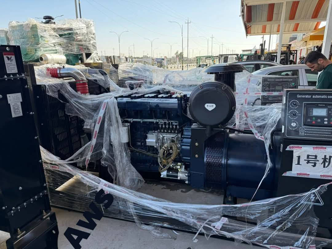 مولدات #شتاير (6) سلندر #غير مستعمل #زيرو (مجدد)
سوبر / انتر كلر / اجويتر #كهربائي
توليد #350kva
موديل حديث اصدار #جديد (2025)
ساعات #العمل (0) ساعة #زيرو
 نظام #حماية
العنوان - #الموصل
***********
***********
***********
