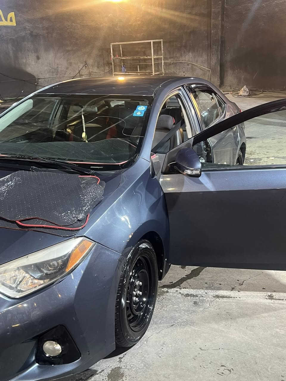 كورله لبيع او مروس حسب لقناعه سياره داخله كلين بس بل عراق صار بيهة قطعه وحده مكان سياره بغدادمديل سياره14 ***********
