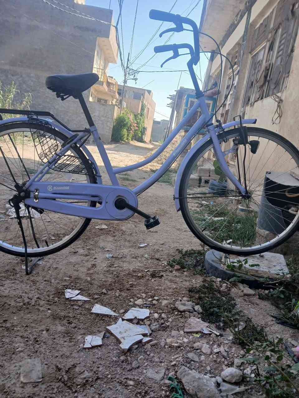 السلام عليكم بايسكل للبيع جديد
مكاني كربلاء حي الامامين مقابل حي العباس قرب جامع الإمام علي 
السعر: 140 وبي مجال مراسله خاص او على هاذة الرقم ***********
