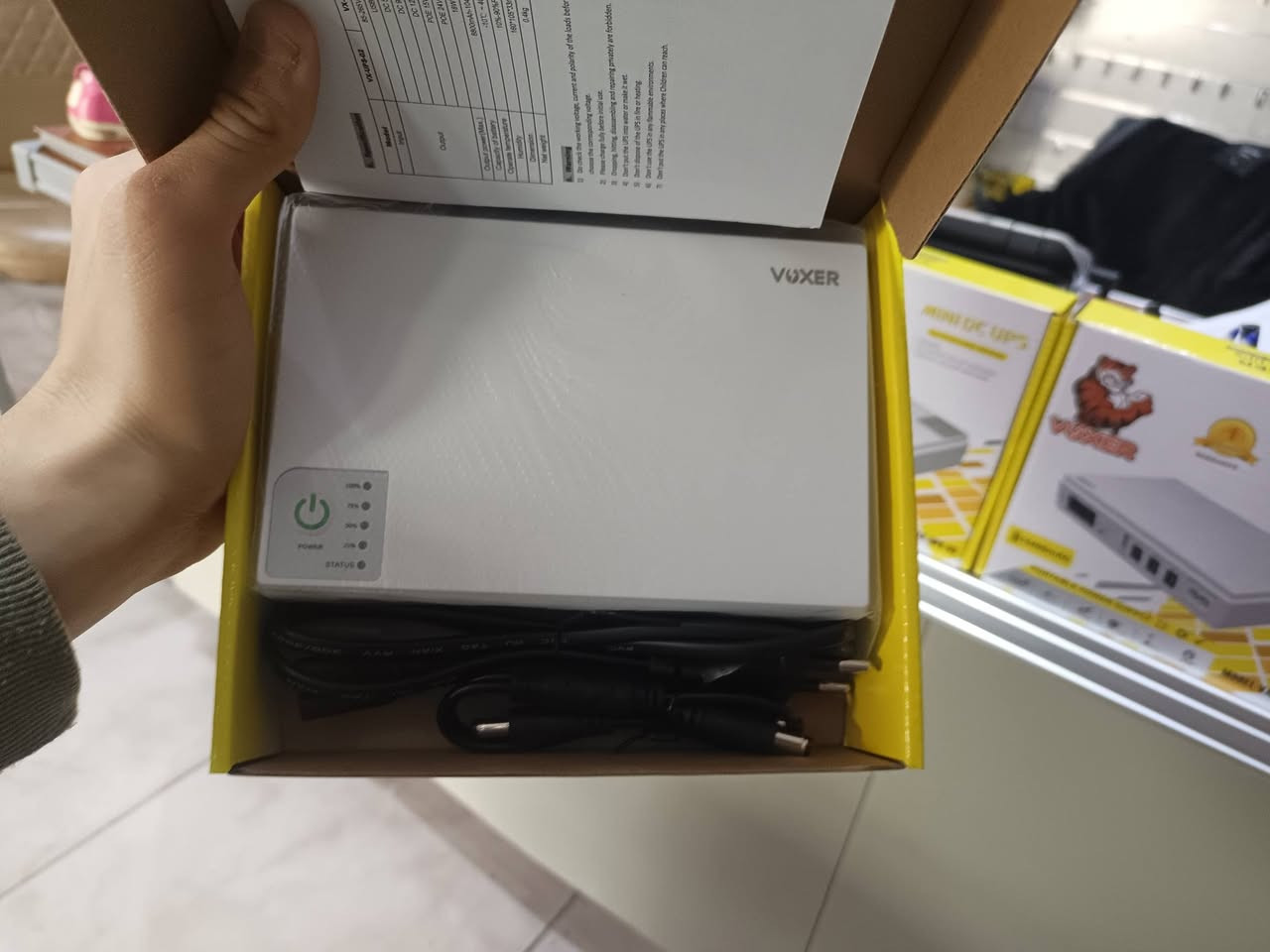 يعلن مركز القمه للموبايل
عن توفر لدينا UPS  
بسعه البطاريه 10400mAn 
و بضمان الوكيل سنه 1حقيقي  
عنوان المحل بلدروز شارع المسعوديه اسم المحل القمه للموبايل 
ملاحظه يوجد خدمه توصيل داخل بلدروز وخارجها


**إذا كنت صاحب هذا الإعلان وتريد حذفه لأي سبب، رجاءا أرسل رسالة إلى الدعم الفني**