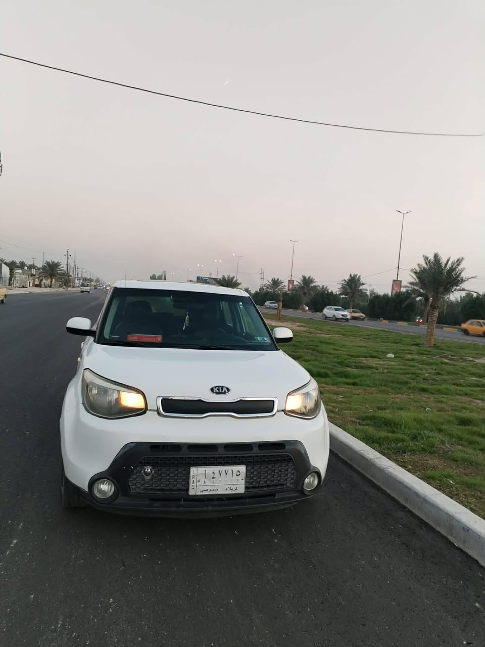 السلام عليكم كيا صول موديل 2014 مكينه1600كفاله گير كفاله السياره كلها كفاله فقط بيها جاملغ وبنيد رقم كربلاء باسمي سياره جديده بمعنى الكلمه بيع سريع سعرها جدا مناسب مكانها كربلاء المقدسه ***********
