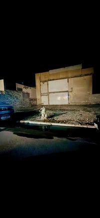 قطعة أرض في شارع فلسطين المربع الذهبي 108 متر الواجهه 9 متر والنزال 12...