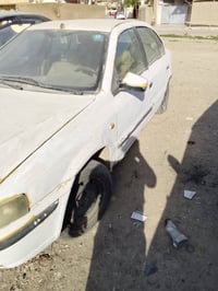 سمند للبيع تصقيط مكينه بيها تبخير  كير جديد رقم بغداد انكليزي سنويه جد...