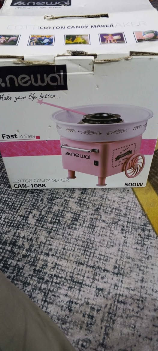 ماكينه شعر بنات من شريكة newal مستعمله شبه جديد مكينه حلوه ونضيفه سريعه الستخدام 

موصفات ماكينه
1.تسخين سريع وسهل🔥
2.مساعده مثالي في المناسبات الخاصة🎊
3.سهلة تنقل
4.سهلة استخدام وا التنظيف
5.مغرفة واحدة من المكونات تنتج قطعة شعر بنات 
6.تصنيم عصري 

سعر 50 الف بيه مجال بسيط 35 الف قفل رقم *********** عنوان نجف الشرف اعيد وكرر مكاني نجف الشرف النجف, العراق
