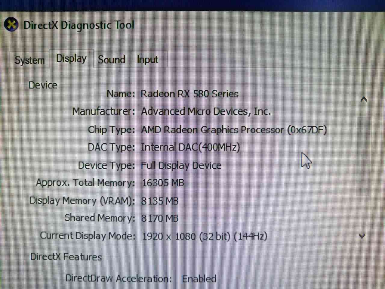 سيت اب كامل للبيع بالكارتون
مواصفات الحاسبة:

المعالج: Intel i7 4790K

الرام: 16 Gb DDR3 1600 MHz

البورد: Huananzhi H97-ZD3

كرت الشاشة: Biostar AMD RX-580 8G (مو نسخة ال2048SP)

تخزين 1: LEXAR 256 Gb M.2 NVME SSD

تخزين 2: Teamgroup 256 Gb SATA SSD

بور سبلاي: MASS 650W

كيس: Xigmatek Alphard M

نظام التشغيل: ويندوز 10

تكدر تشوف الأداء بالفيديوهات

اضافية: فان زيادة أسود RGB, فان زيادة أبيض بدون RGB, قطعة WiFi، قطعة Bluetooth, جميع براغي الكيس و ملحقات البورد و الخ.

الشاشة:BenQ Zowie XL2731

الدقة: 1080P

التردد: 144 Hz

الكيبورد: Redragon K617 Fizz

النوع:ميكانيكي Cherry red switches

كله يجيك بالكارتون، الحاسبة و الشاشة و الكيبورد، نظافة فول مثل ما تشوف بالصور، و السعر من الاخير. 

650 الف قفل...


**إذا كنت صاحب هذا الإعلان وتريد حذفه لأي سبب، رجاءا أرسل رسالة إلى الدعم الفني**