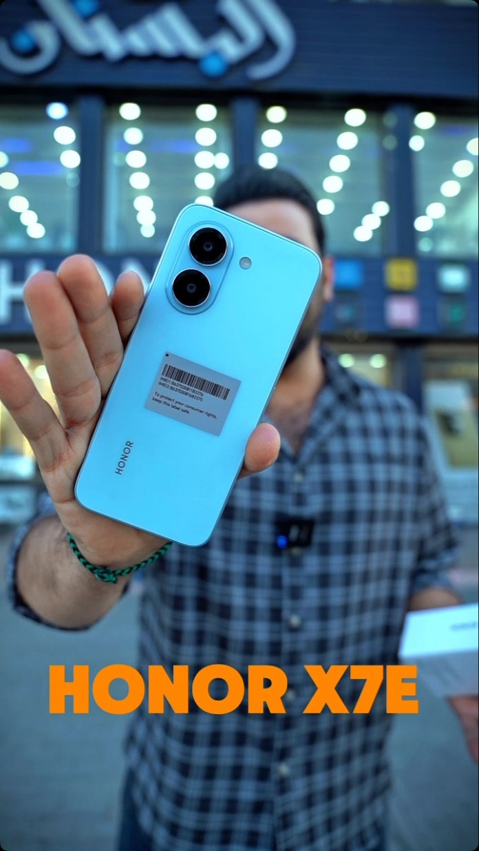Honor x7e 256+6G. السعر 275,000
Honor x7e 128+ 6G. السعر 245,000 

#البستان_أكبر_من_مجرد_متجر 
‏albustan حمل تطبيق
‏‎وتمتع بتجربة شراءسهلة وسريعة ومضمونة

‏‎لأجهزة آبل
‏https://apps.apple.com/app/al-bustan/id6741899106

‏‎لنظام الاندرويد
‏https://play.google.com/store/apps/details?id=com.cleancody.albustan&hl=en

‏‎🔑 (توجد خدمة توصيل داخل بغداد)

‏‎

‏‎📍 الزعفرانية - فلكة الأربع شوارع
*********** - ***********

‏‎📍 الغدير - مقابل اسواق أبو رحمن
*********** - ***********

‏‎📍 الدورة - شارع أبو طيارة
*********** - ***********

‏‎📍 زيونة - شارع الربيعي
*********** - ***********

‏‎البستان_أكبر_من_مجرد_متجر 🚛
