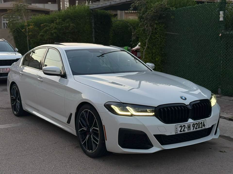 السلام عليكم BMW 530i M pakge black edition 
مواصفات M بكج اصل
نسخة رياضية بلاك ادشنBlack edition 
موديلها 2023
وارد أمريكي كلين تايتل كفالة عامة
رقمتها على ايدي 
حتى الدعاميات كفالة بشرط❤️
السياره بحالة الوكالة 
ماشيه فقط 40mile حقيقي على ايدي
ويلات حجم 20 بلادي M pakge 
فجوج برمبو مختم M باللون الاحمر
شاحن وايرلس
جنطه كهرباء / صندوق شفط /ذكي يفتح بالقدم
داخل مختم M حتى الدوسات
كشنات هيتر وخزن وكهرباء 
ستيرن كهرباء
لايتات ليزر داينمك متحرك اسود بلادي
داخل اللون متغير
دخول ذكي وترحيب عند الاقتراب من السيارة 
رقم اربيل ب اسمي تحويل وكاله بشرط

مكان السياره كركوك📍اربيل
اي استفسار اتصل خاص واتساب
***********
