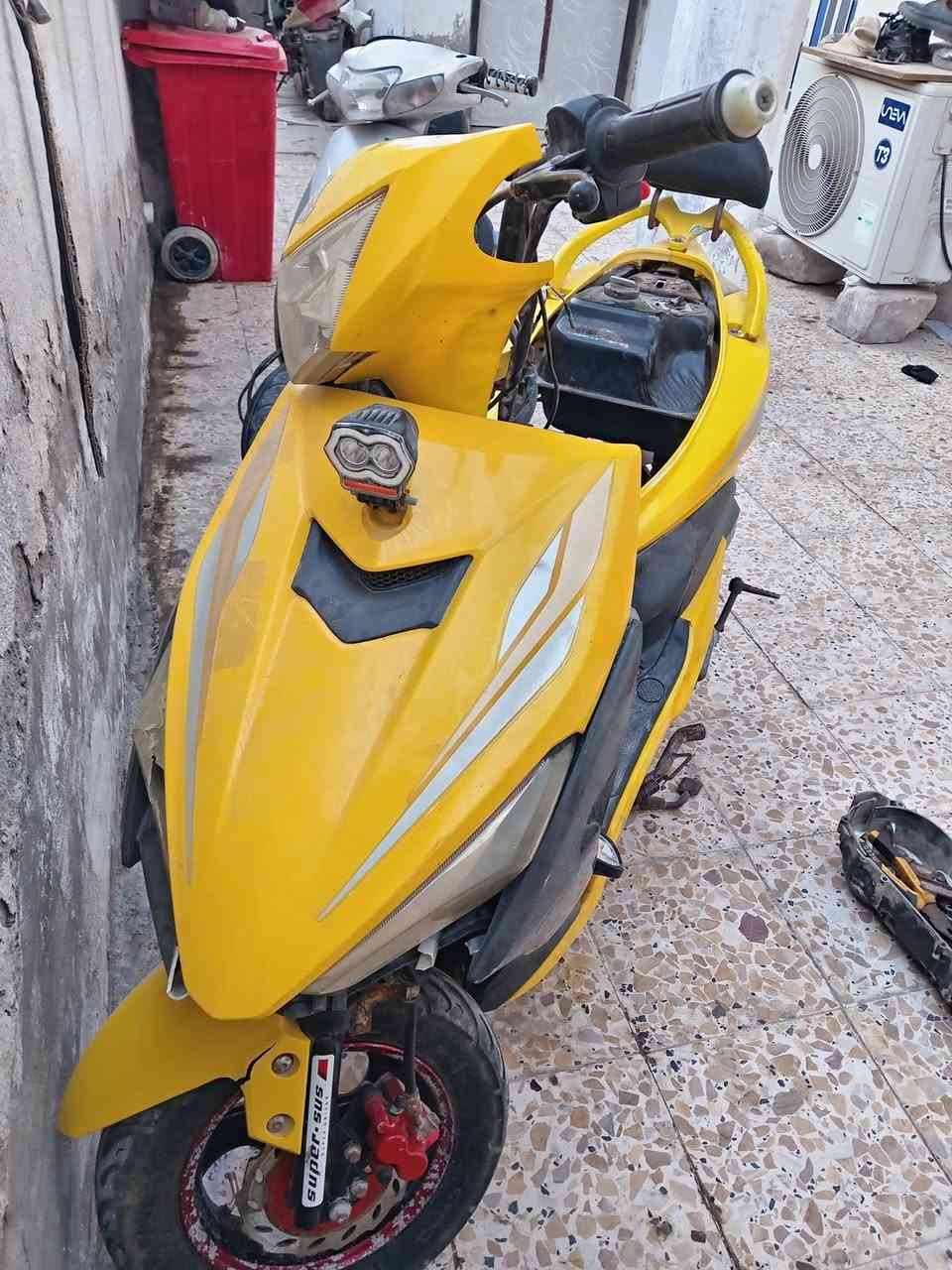 سلام عليكم
دراجه ماكس صيني fs للبيع
الدراجه مكينه شغاله امورها تمام
بس رايدله ترتيب ضفيره
الدراجه قبل لا انشره رحت فحصتها عد فيتر زينه مابيه شي
من تحيني تاخذها من بيتي اي شي بيه عطل تجي ترجع
سبب البيع اريد اشتري احدث
عنواني البصره
واتساب ***********
