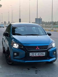 ميراج فول الفول بصمه كشن هيتر  2022  بيهــا  نص جاملغ خلفي وصندوك حادث...