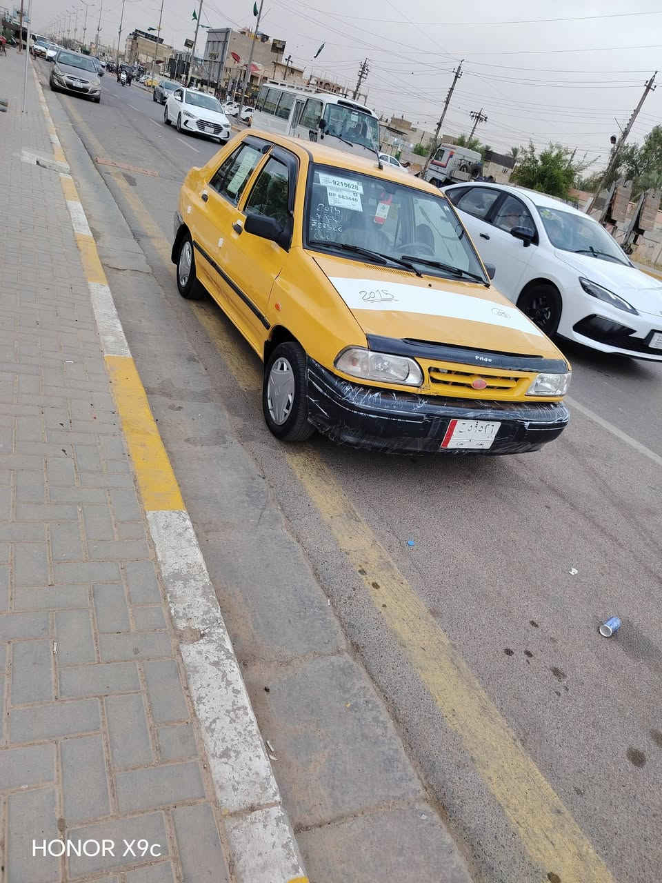 سايبا موديل ٢٠١٥هيئة غرامات مصفرة مكينه وكير جدد سيارة لاضربة ولا صبغ بيها هلالات خلفيه معمرة وجاملغ امامي مصبوغ شواصي مابيهن سي لافطر ولا لحيم السيارة بيها منضومه مال غاز السعر ٣٦ العنوان بغداد حي العامل  ***********
