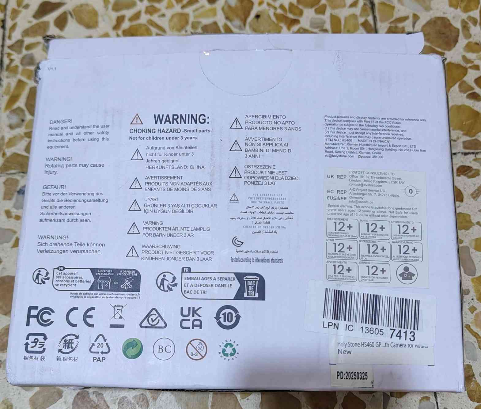 اخذ من وقتك دقايق شوف الفيديو للاخير 
هالقطعة شكاكية والمعرف لا يعرف شرط الفحص 
وينهم الي يدورون درون لوك و مميزة طيران وثباتية وتصوير فول مواصفات...
تعالو جبتلكم هولستون موديل 460 برشلز جي بي اس كلش راقي وقوي جداً 
درون تكمة وماركة واحترافي بكل معنى الكلمة 
وحلال كل دينار ينصرف عليه 
نظام البيع مزاد من 100 الف وابيع لاعلى سعر 
متوفر توصيل لكل المحافظات ...
عجبك تشتري خلي سعرك و ابيع لاعلى سعر والف عافيه 
ماعجبك المنشور خلي لايك وجنك ماشفت شي
تحياتي للجميع


**إذا كنت صاحب هذا الإعلان وتريد حذفه لأي سبب، رجاءا أرسل رسالة إلى الدعم الفني**