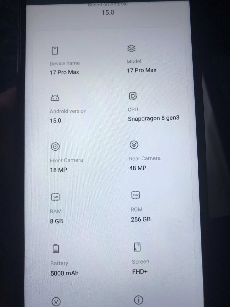 ايفون 17 رصاصي كوبي ماستر درجه اولى مواصفات مذكوره بل صور سعر 110 مع توصيل


**إذا كنت صاحب هذا الإعلان وتريد حذفه لأي سبب، رجاءا أرسل رسالة إلى الدعم الفني**