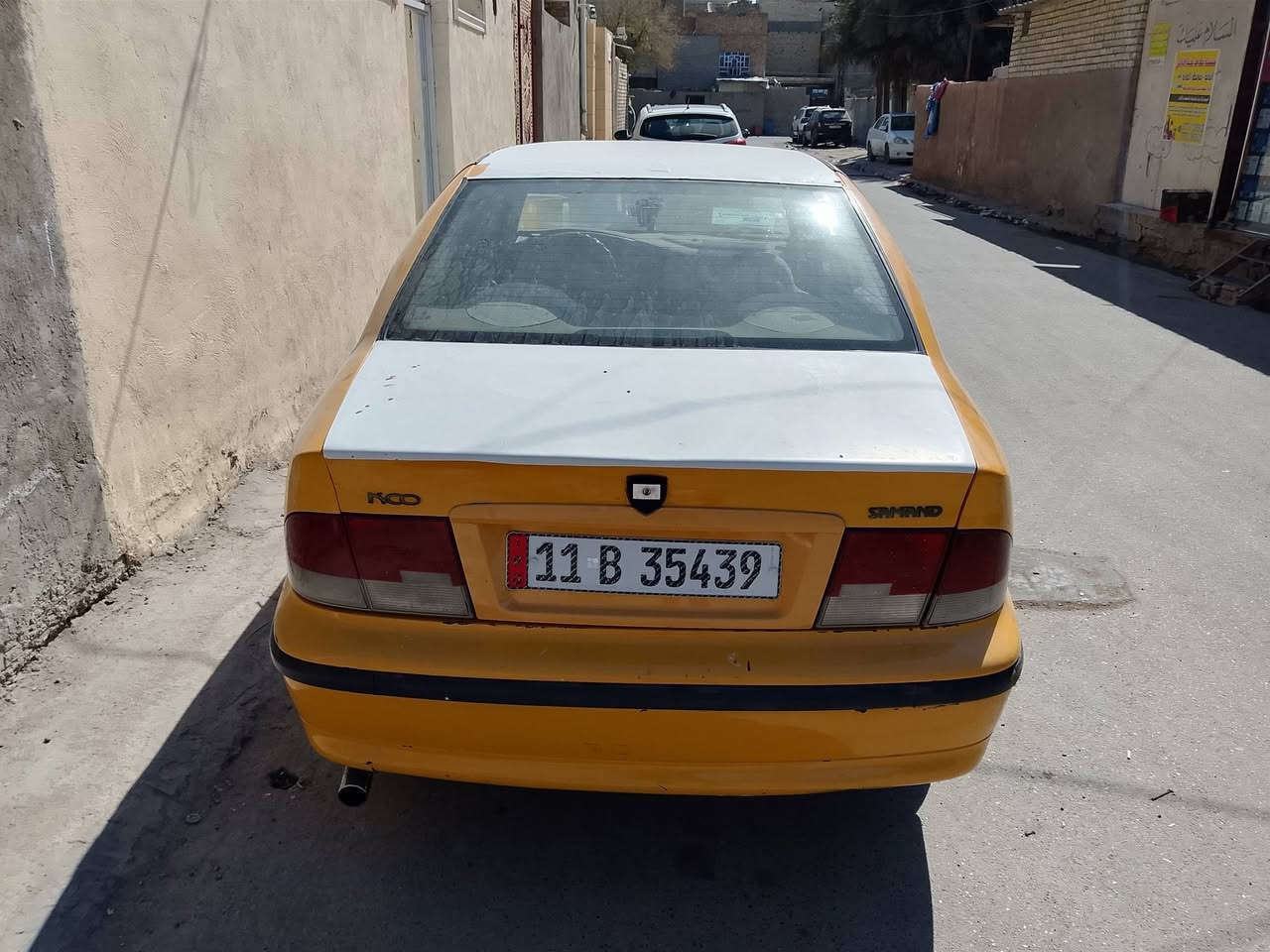 سلام عليكم اخوان سياره سمند موديل 11 مصفره هيئه وغرامات تحويل ثاني يوم بسمي سياره صدر جديد تخم تاير مكينه فرنسي اصلي بيه ولفات فقط سياره اي اخيساس ما بيه يرادله ملاحظة تعمري سعر 22 بيه مجال راقمي *********** مكاني المدينه الصدري بغداد
