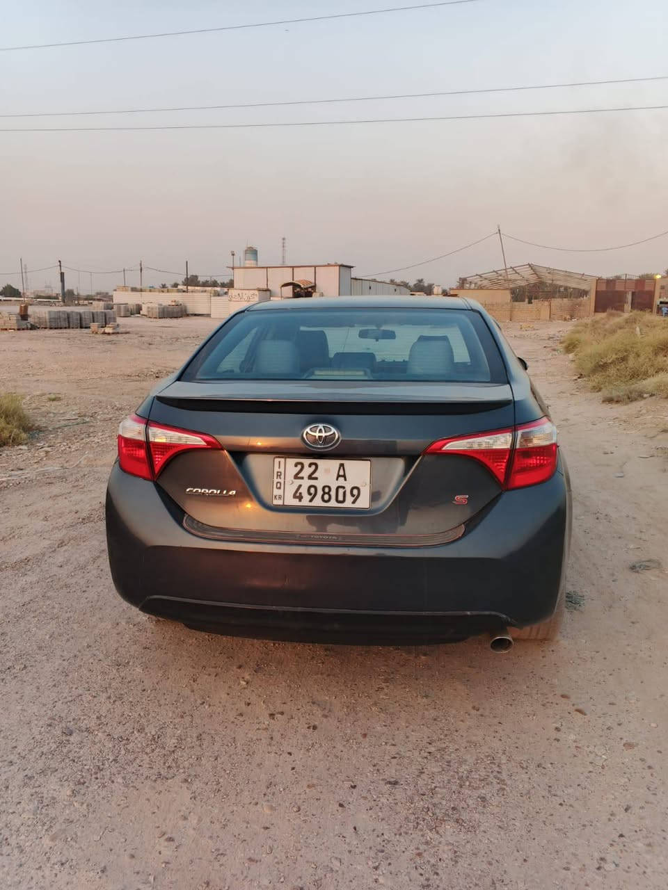 السياره بيهه خمس قطع صبغ
السياره كورلا 16جاهزه من كلشي حادث الامريكي جهه اليسره ابيعهه صبغ عام قماره معدله على البارد  بدون صبغ رقم التلفون ***********
