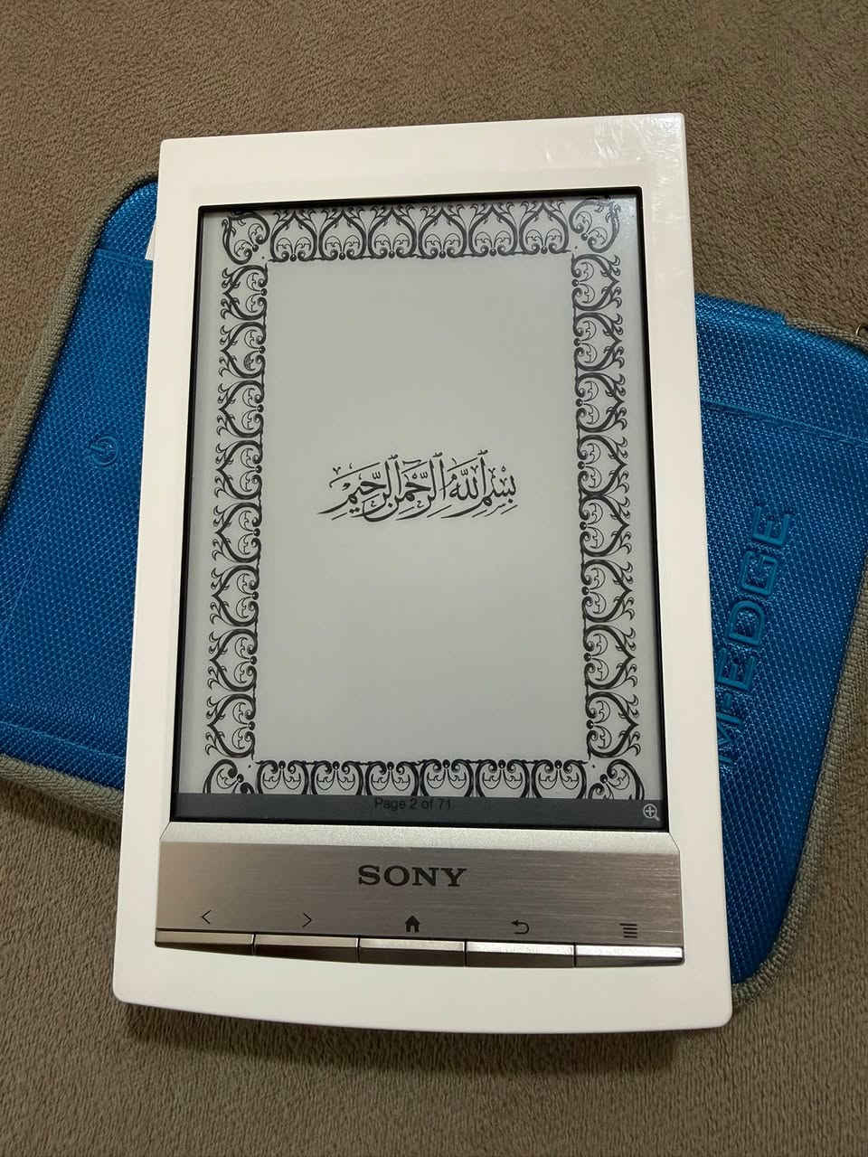 كندل ماركة سوني
الجهاز جديد جداً "
شاشه لمس ..
مشغل mp3 
يحفظ صور 
كذلك يحتوي على القران الكريم كامل
السعر 60 الف مع التوصيل


**إذا كنت صاحب هذا الإعلان وتريد حذفه لأي سبب، رجاءا أرسل رسالة إلى الدعم الفني**