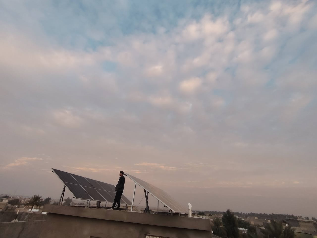 الحمدلله 🤲

منظومه رقم (100) 

تنصيب منظومه الطاقه الشمسيه في بعقوبه
الاستفسار
*********** استاذ سيف حامد
