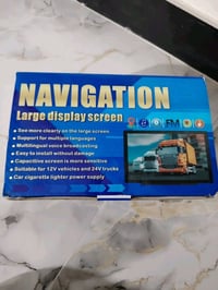 شاشة سيارة مع نظام GPS لمس مع قلم قيم بما يرضي الله وان شاء الله ما اق...