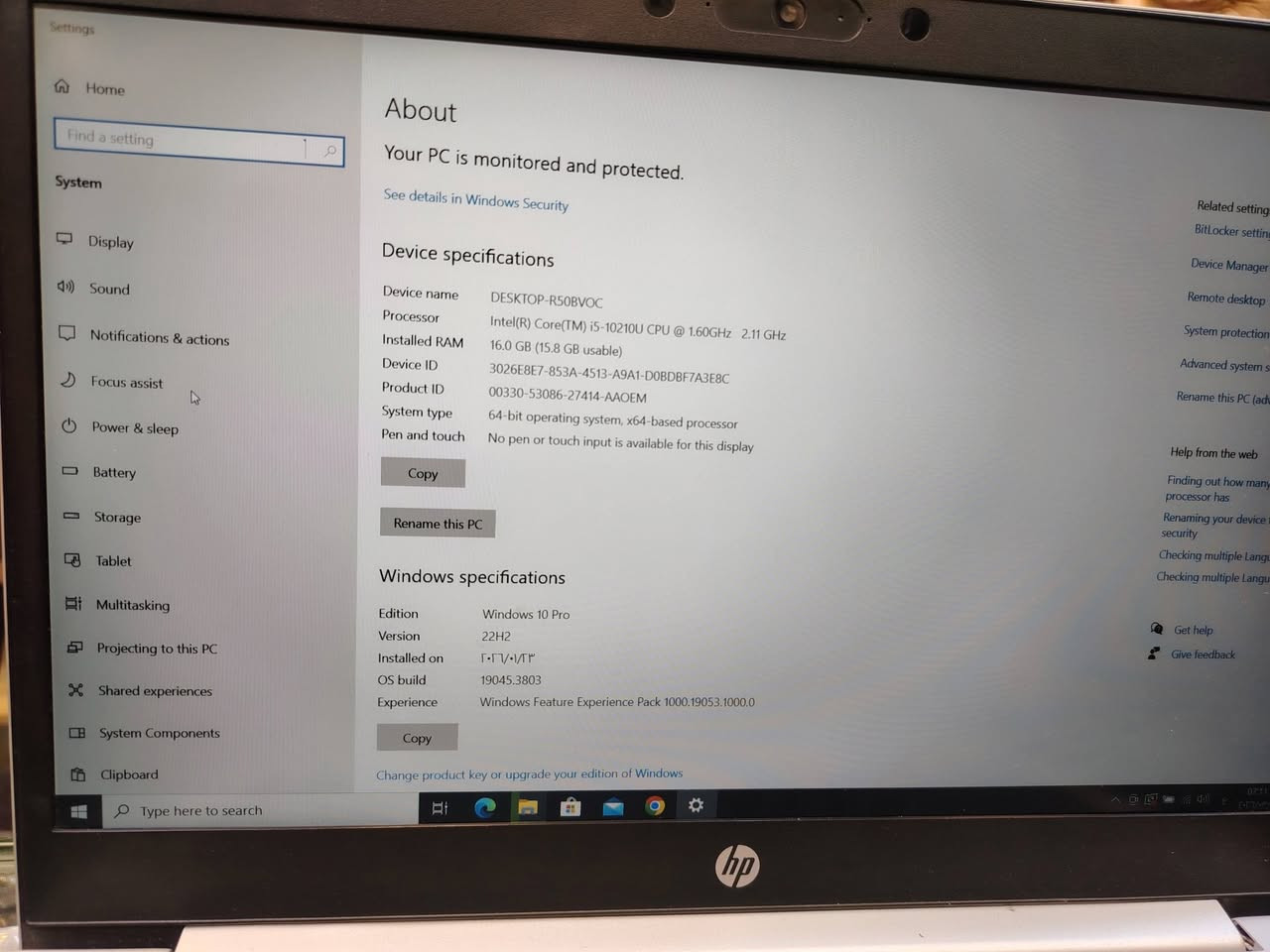 أقوى عرض من مكتب صدف! ⚡
لابتوب HP ProBook 450 G7 نظافة عالية ومواصفات ممتازة:
🔹 Core i5 (10th Gen)
🔹 RAM 16GB | SSD 256GB
🔹 GPU 2GB Nvidia
🔹 Screen 15.6" Full HD
​🔥 السعر: 400,000 دينار.
📦 مع كامل الملحقات (حقيبة، ماوس، شاحن أصلي).
🚚 يوجد توصيل لجميع المحافظات.
​📍 العنوان: موصل - المجموعة الثقافية - مجاور شركة طاقة.


**إذا كنت صاحب هذا الإعلان وتريد حذفه لأي سبب، رجاءا أرسل رسالة إلى الدعم الفني**