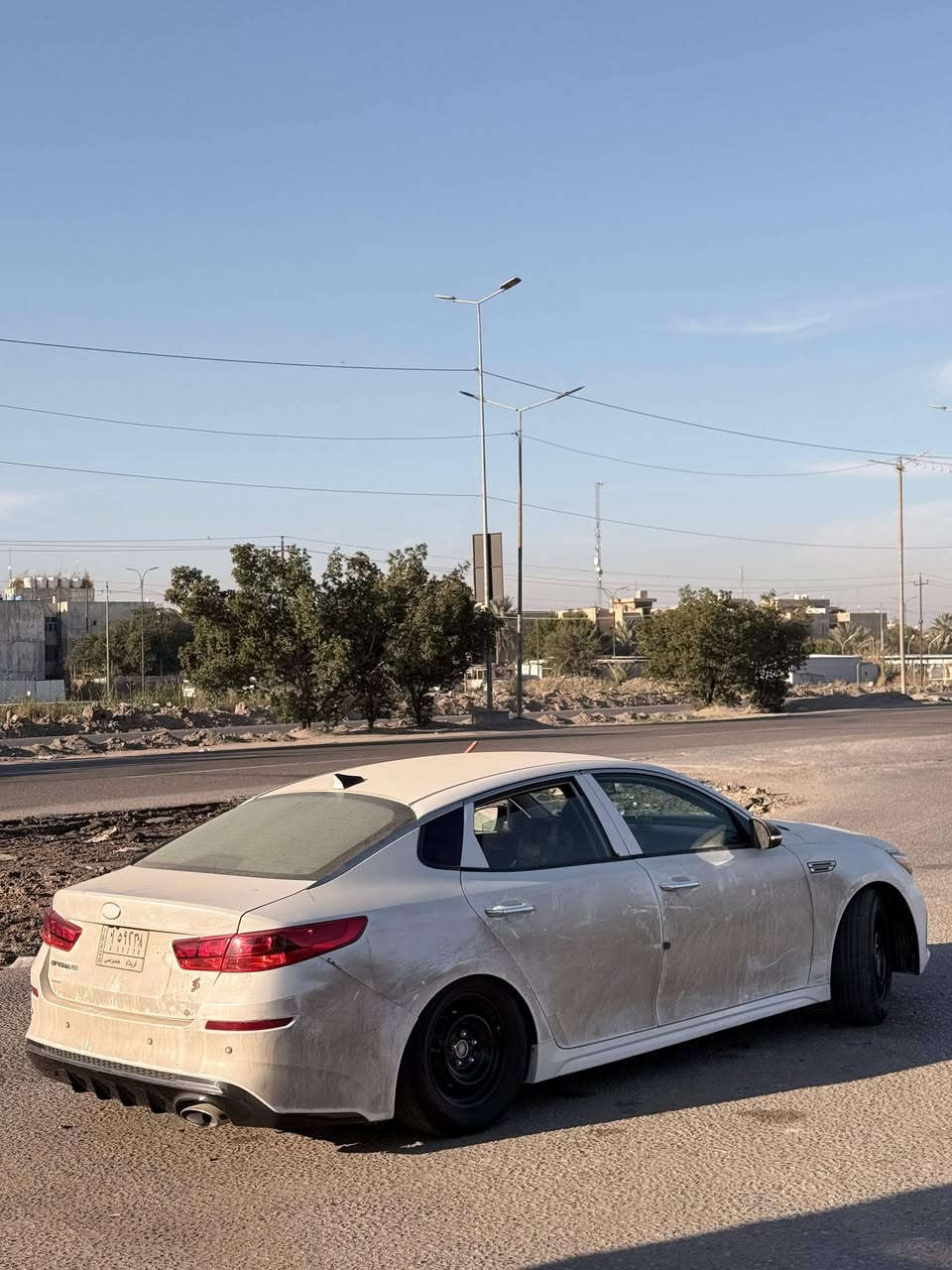 اوبتايمه مديل ١٩ سياره بيبه قطع صبغ  أثر شخوط بدون حادث بدون ايرباك حادث صور بل منشور امريكه سياره نص فول رادار امامي خلفي جانبي شاشه جبيره كامره تخم تاير حداديه من طول لطول كله جديده بعده بلزكات شركه ترايه مال ٢٤ دخل جوزي بلادي نشره داخليه كامله مسويه ٢٠٠ الف منضومه زنون ٢٥٠ الف دعاميه خلفيه جديده نصبه تخبل وترايه زيرو مكان السياره كربلاء *********** *********** السعر ١٢٨ وبيه مجال سياره حله من صور
