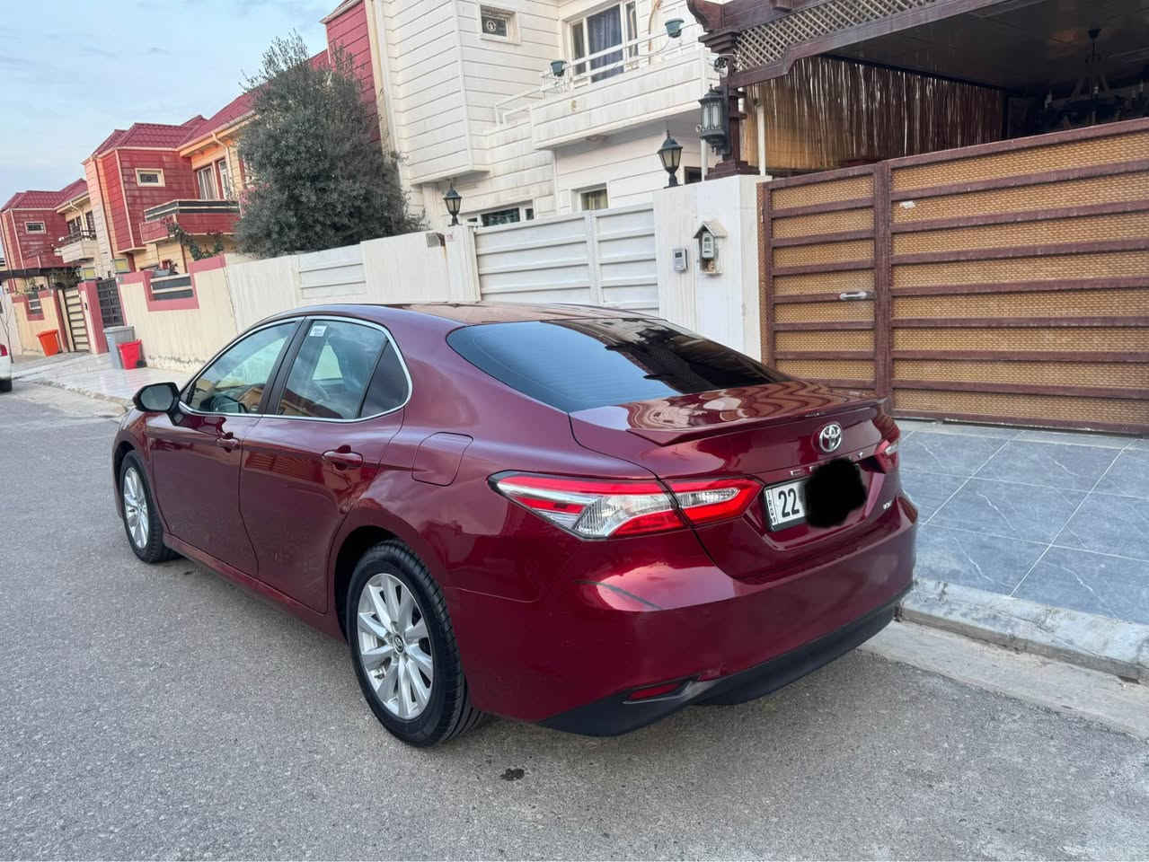 السلام عليكم 
تويوتا كامري موديل ٢٠١٨
مواصفات LE
مواصفات معروفة

ملاحضة: ٤ قطع بي صبغ ١ جاملغ خلفي تعديل
مكينة مفتوح بس شرط كيرو محرك و كهربائي كل شرط 
سعر سيارة ١٢٩$ ورقة و مجال بصيط
***********
***********
*********** أربيل, العراق
