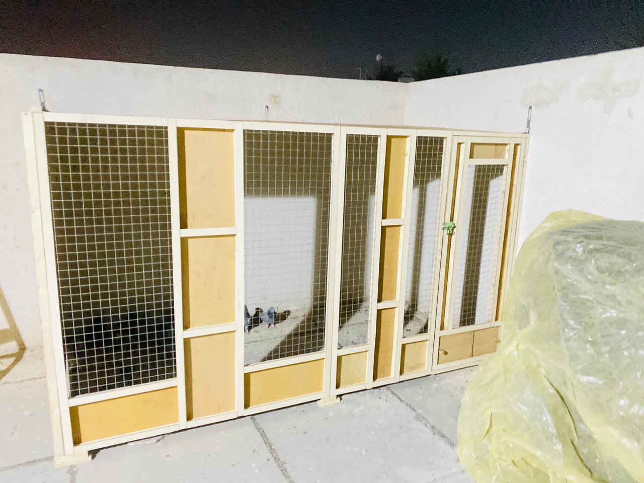 ياالله
تم اكمال قفص لاحد الاخوه الطيبين
شغل شرط المتانه 
قياسه العرض 250 
الارتفاع 140 
النزال 120 
للاستفسار تفضل خاص وتدلل
*********** واتساب
