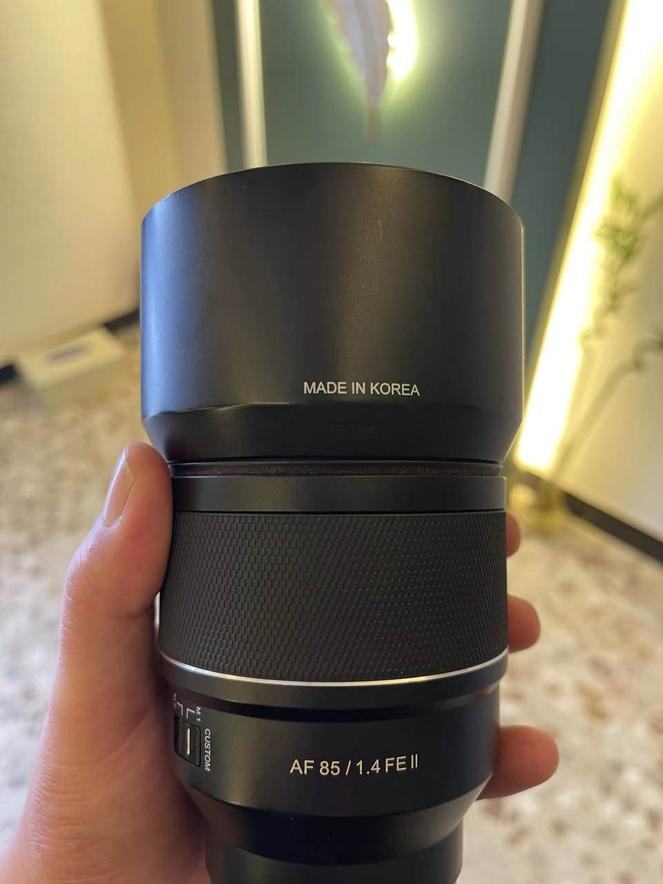 السلام عليكم عدسة للكاميرات السوني 85   فتحة 4-1 للبيع مستعجل عليها جديدة ونظافة 99% مكاني بغداد 
للجادين المراسلة او الاتصال *********** 
قيم واخذها
