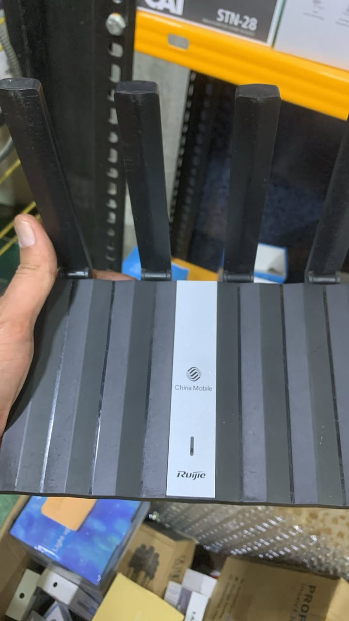 راوتر Ruijie RG-MA3063
بالة بدون كارتون واجهة صينية 
المواصفات 
Ax3000
Wifi6
5G
2.4G
Mesh
السعر القطعة ٢٥ وتوصيل ٥
خصم خاص لوكلاء الانترنت 
عنواني بغداد- مدينة الصدر قطاع ١٢ 
***********
