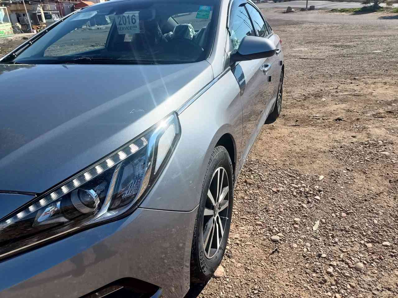 سلام عليكم سوناتا 2016بسمي رقم هزةسنوية كلة جديد قطعتين اكلير واحد صبغ ليبل واحد بدون اي دواخل مكينة اوكير وتبريد جديد تخم تاير سياره جديده السعر118بيهة مجال مكاني ديالى***********
