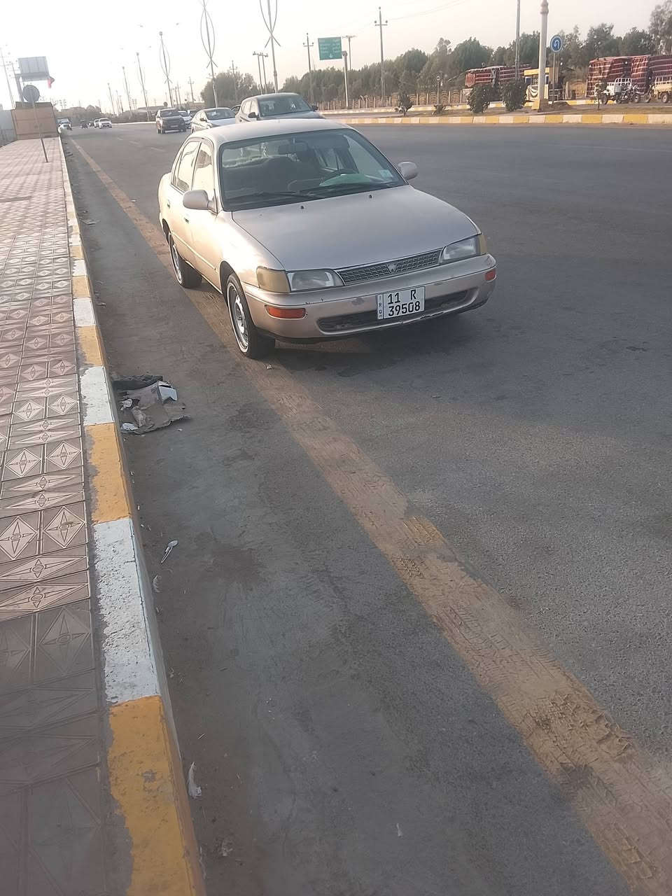 سيارة 🚗 كورلا للبيع موديل 91 لون ذهبي مكفوله من الضربة !!

- رقم بغداد 

- ⁠السياره بأسمي 

- ⁠السنوية جديدة لغاية 2031

- ⁠ تبريد ثلج وي السويج 

تخم تاير-دشبول جديد- تحوير كلش حلو - كهربائيات كلها شغالة - السيارة جاهزة -- السيارة جاهزه للاخير 

محرك وكير جدد ✌️❤️

السعر 👈 62وبيً مجال بسيط 

الهاتف 📞 ***********
‭

مكاني / ناصرية مركز 💯💯
