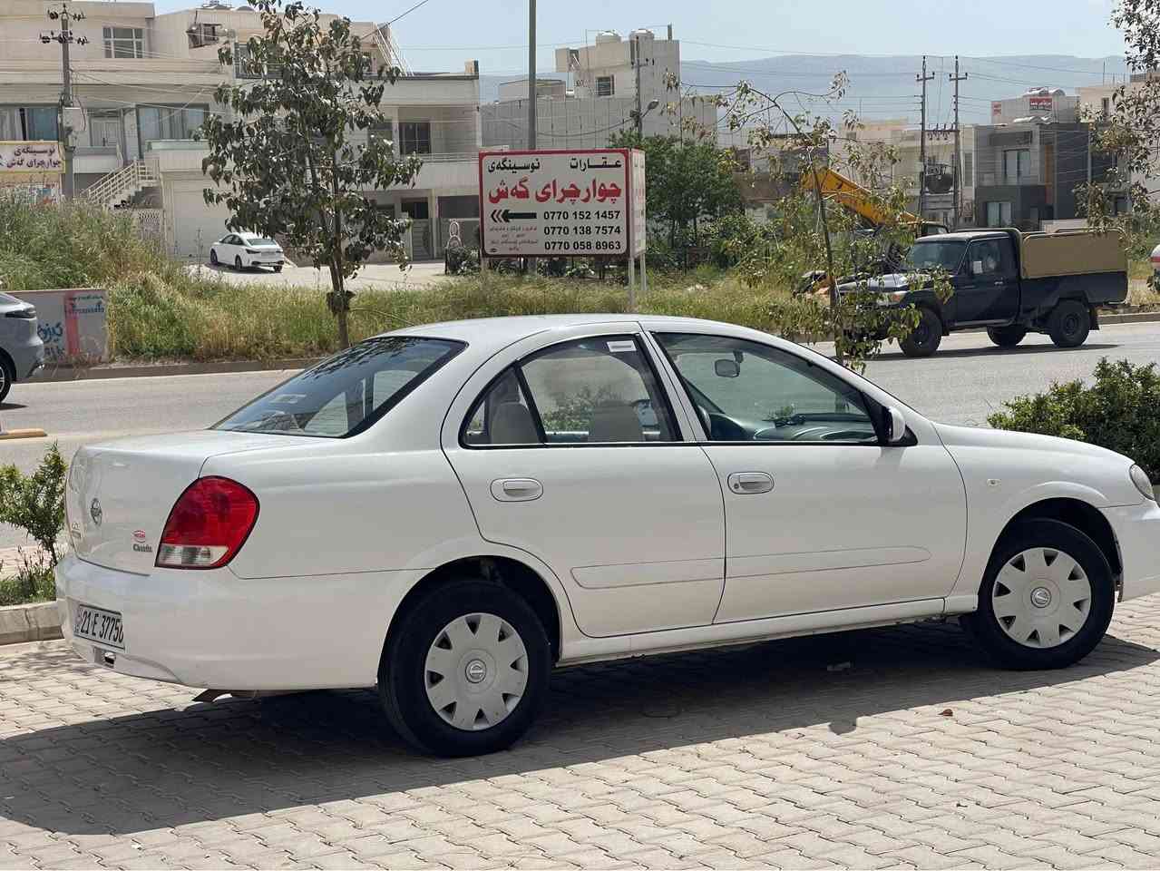 نیسان صنی یابانی ئۆتۆماتیک ٢٠١٠
١٩٣٠٠٠ڕۆشتوە
بەس نوکی جاملخی پێشەوەی بۆیاخە
کارتیک و چرچیەکی هەیەو بی کەمەکورییە
گیرومەکینەی بی عەیبە

ژ.م / *********** السليمانية, العراق
