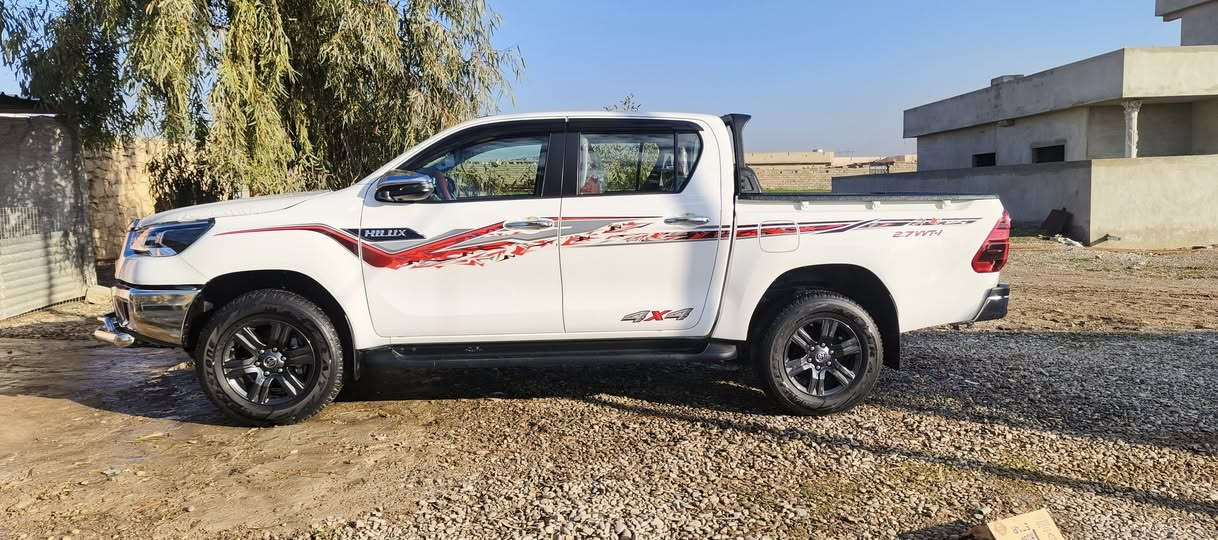 السلام عليكم
هايلوكس فول 1/1 2024 كير اوتماتيك 

بصمه + شاشه 

شركة جيهان دخل الضمان 

مكفول عام 

ماشيه 11 الف فقط 

رقم اربيل 

مكان الموصل 

ثاني يوم التحويل السياره بسمي 

السعر 360 وبي مجال 

لاتصال او لاستفسار اتصل ع الرقم التالي 

*********** او ع الصفحه المنشور
