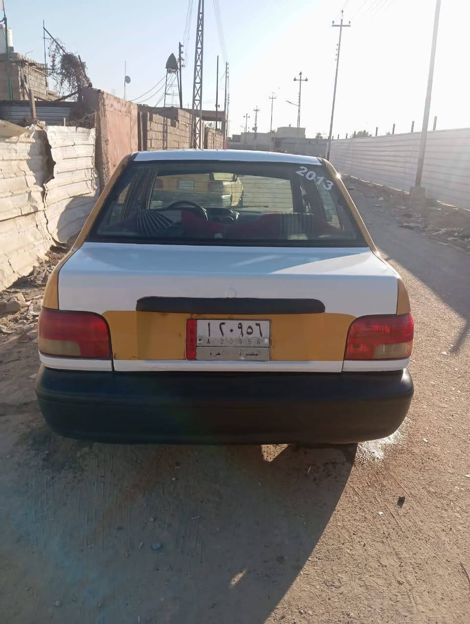 سلام عليكم سايبه للبيع موديل 2013السنويه ل 24 كير حلو محرك بي خيط تبخير توه بادي كهربائيات كلا شغاله برانكيتات بلاد ماطاكات حداده جديده راعيها يمي السعر 15وبيها مجال قليل مكان السياره البصره ابو الخصيب الرقم *********** متواجد واتساب فقط
