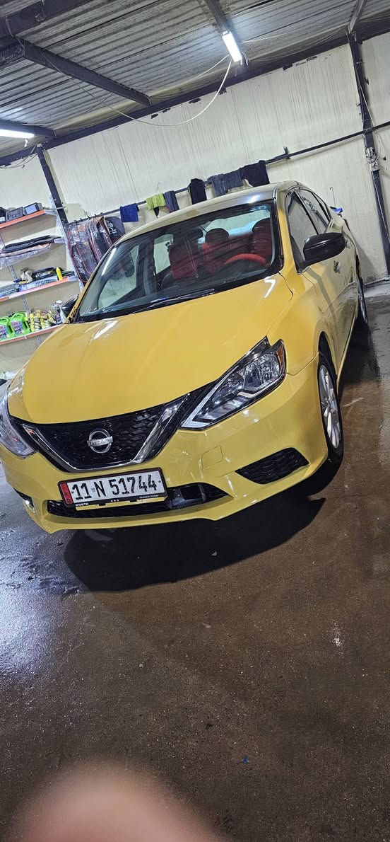 نيسان سنترا موديل 18 غاز بانزين سياره جاهزه كير محرك صدر تايرات تبريد كله جديد أربع  تبريد لمس لايت زينول سعرها قفل 108 سياره بدون تبديل فقط راس البونيد معجون وربع جامرلغ فقط مكان السياره كركوك للاتصال ***********
