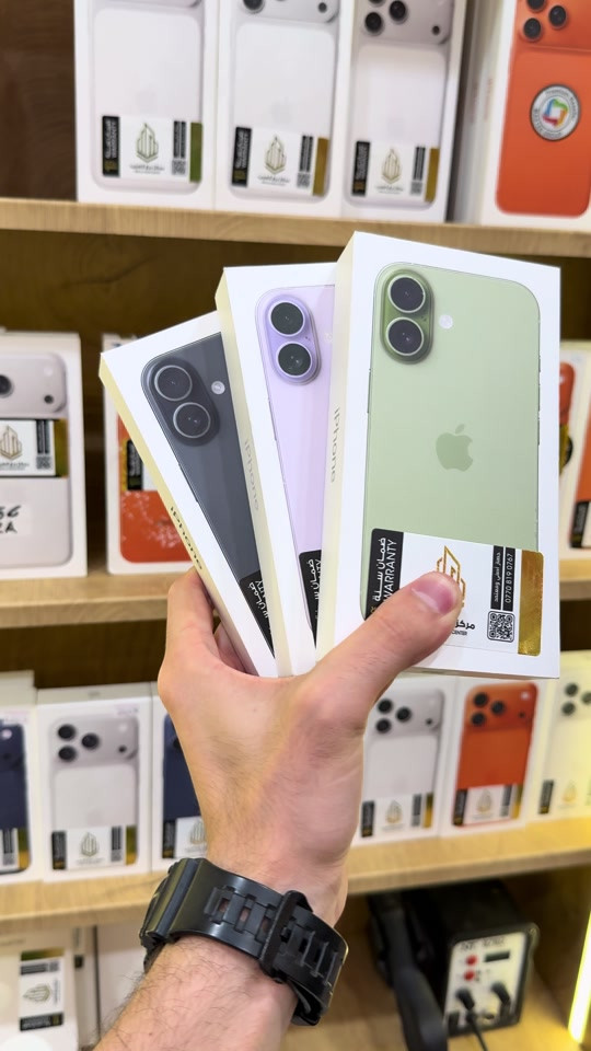 ✨ iPhone 17 العادي متوفر بجميع الألوان 🎨📱 اختار اللون اللي يناسبك واستمتع بأحدث تجربة من آبل بأداء قوي وتصميم أنيق 🔥 متوفر الآن والكمية محدودة، للحجز والاستفسار راسلنا 📩 📍 فرع الربيعي: *********** 📍 فرع المنصور: *********** #iPhone17 #ايفون17 #Apple #جميع_الالوان #العراق        
