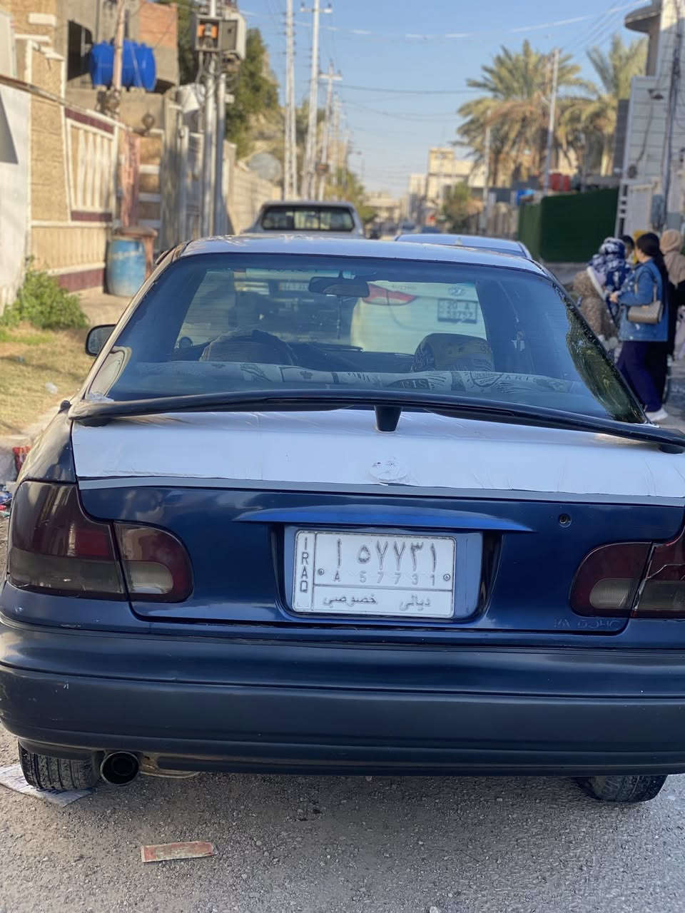 النترا موديل 93
صدر بحاله جيدة
كهربائيات كله شغاله 
كير مكينه شرط الفحص وين ماتريد
كير عادي
كشر مابي اي خياس
ضربه موضحه بصوره جامرلغ وره سايق فقط 
تبريد ادمة
سنويه نهايه سنه تسقط

السعر 23 مجال بسيط حق جية
عنوان بعقوبة التحرير
***********
