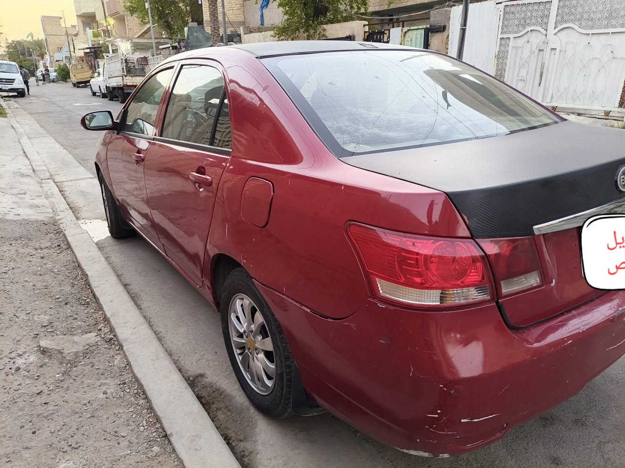 byd G3 2013
جاهزة من كلشي محور كير ومكينه كورلا ١٢ مكينه تخبل مابيهة ولا تبخير كهربائياته جاهزة تخم تاير مع الاسبير صاحبهة موجود تحويل مباشر سعر ٦٠ وبي مجال وذا اكو مراوس اغله من سعرهة انطيهن قسط ماكو مشكله ملاحضه اكو ضربه بسيطه بلجاملغ  ***********
