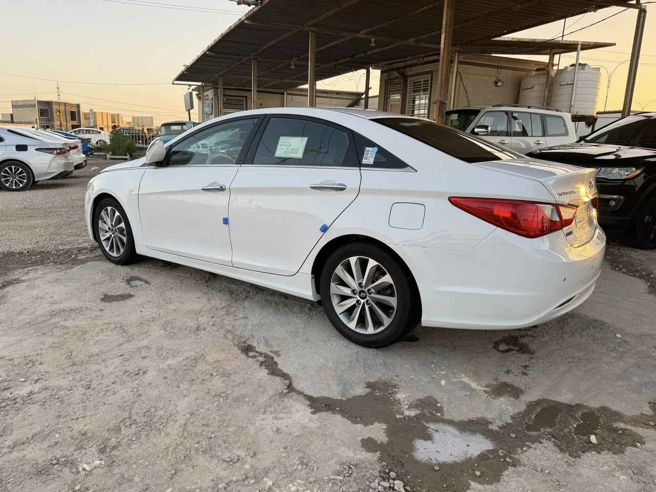 للبيع سوناتا 2014 خليجي
كفاله عامه سياره من كلشي جديده كلش 
مكينه 2400 شرط بدون فتح كير حداديه تخم تاير تبريد كله شرط ماشيه 190 الف سياره جاهزه من كلشي موصفات كشن كهرباء مري شفط حساس امامي خلفي تبريد قطعتين ويل كروم السياره رقم بغداد مشروع وطني السعر 141 وبي مجال لشراي مكان السياره السماوه 
***********
